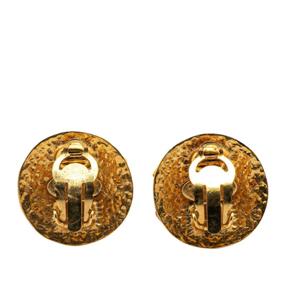 Chanel Gold Gold Plated Coco Mark