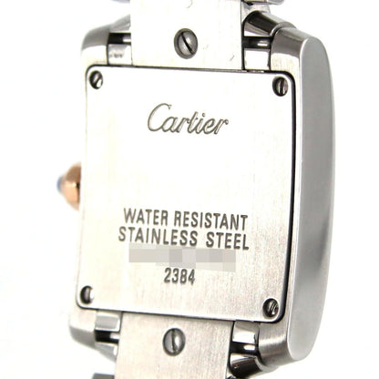 Cartier Pink Steel Tank Française