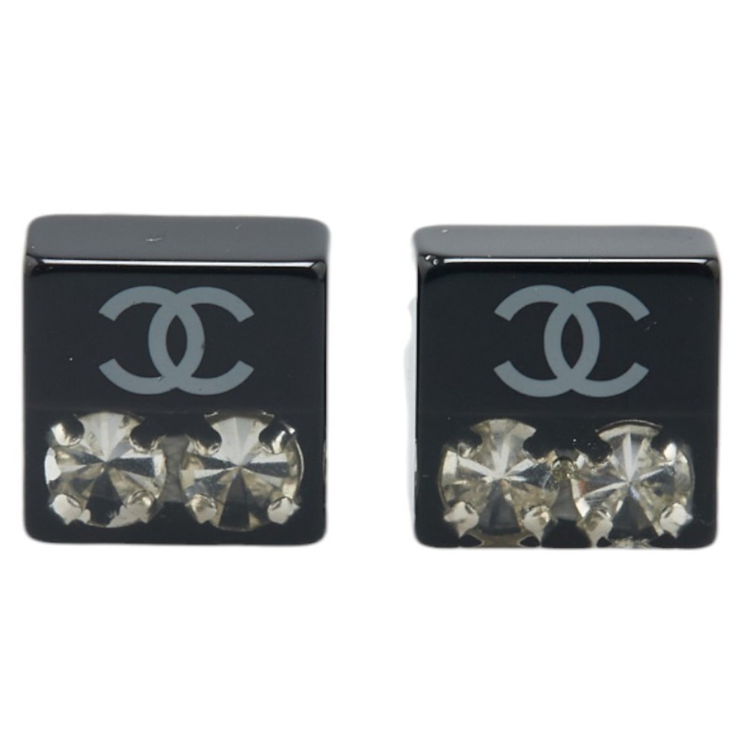 Chanel Black Plastic Coco Mark