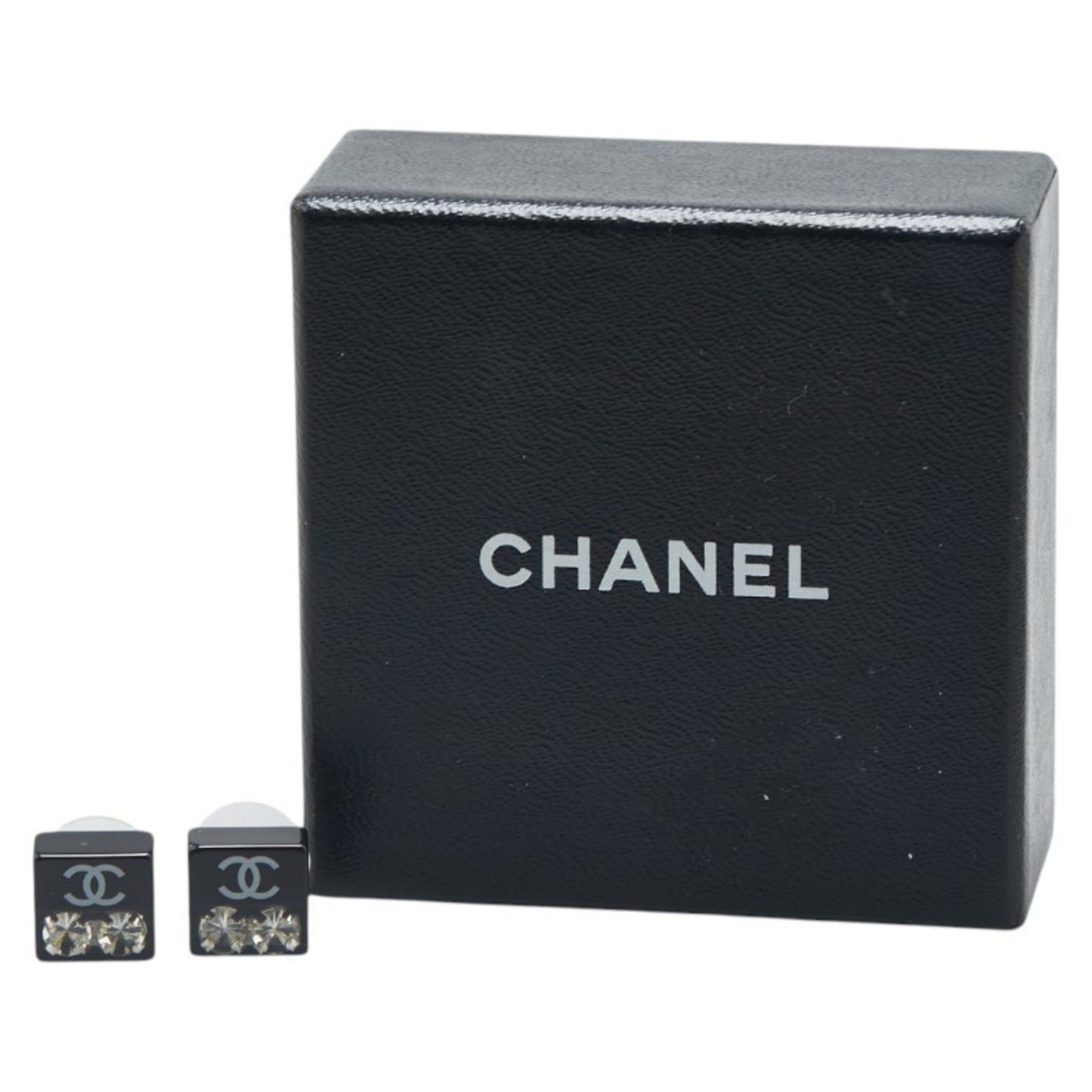 Chanel Black Plastic Coco Mark