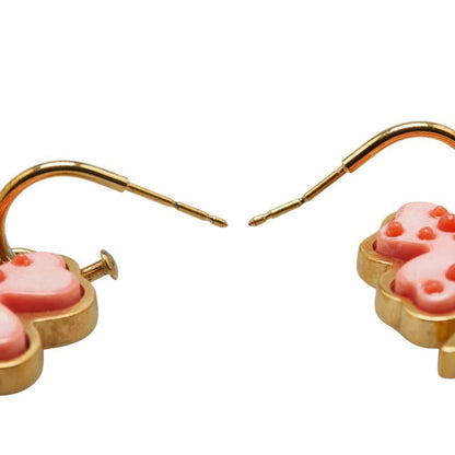 Chanel Gold Gold Plated Earring