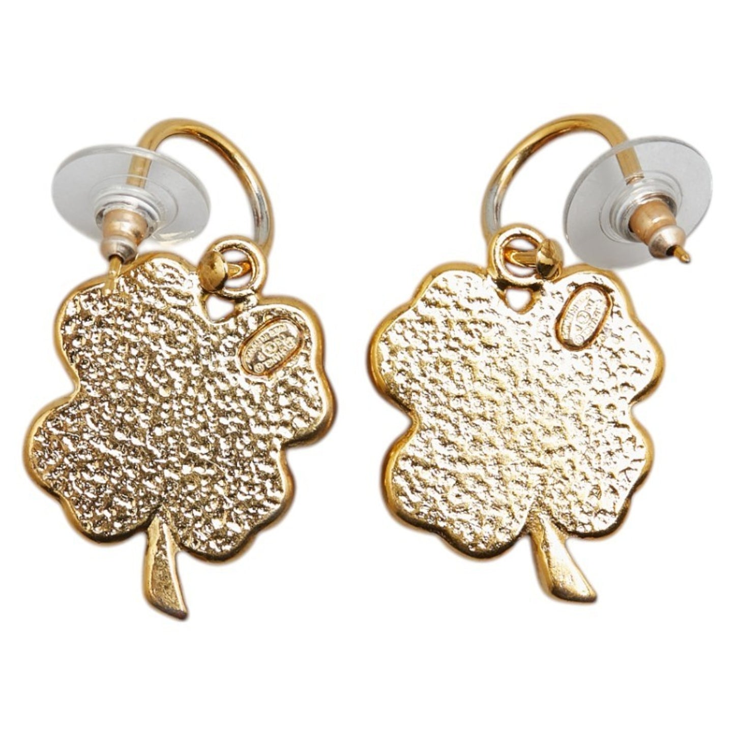 Chanel Gold Gold Plated Earring