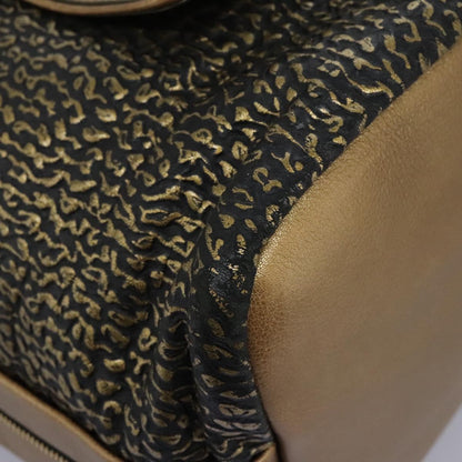 Chloé Gold Leather Handbag