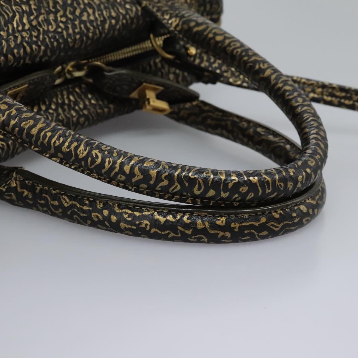 Chloé Gold Leather Handbag