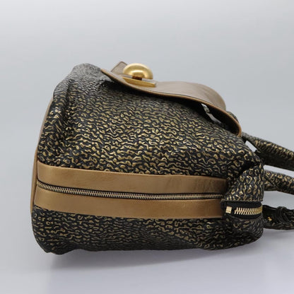 Chloé Gold Leather Handbag