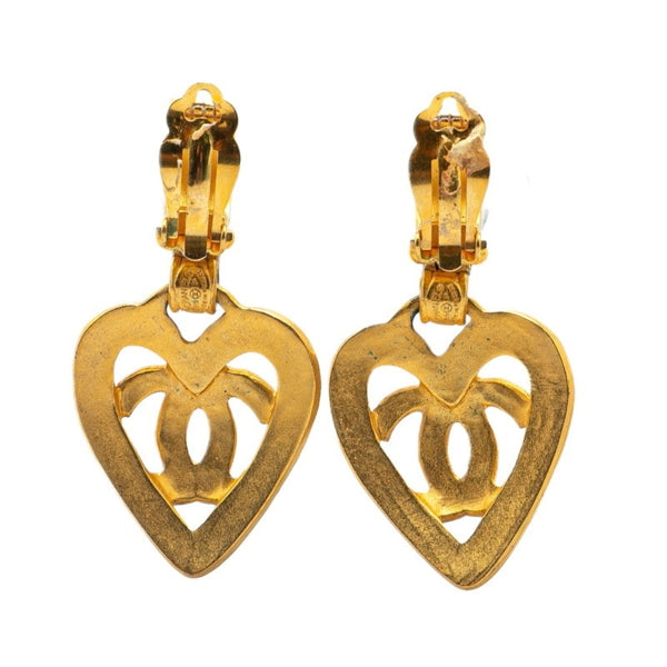 Chanel Gold Gold Plated Coco Mark