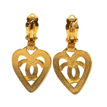 Chanel Gold Gold Plated Coco Mark
