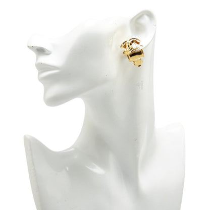Chanel Gold Gold Plated Coco Mark