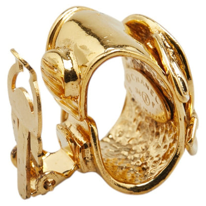 Chanel Gold Gold Plated Coco Mark