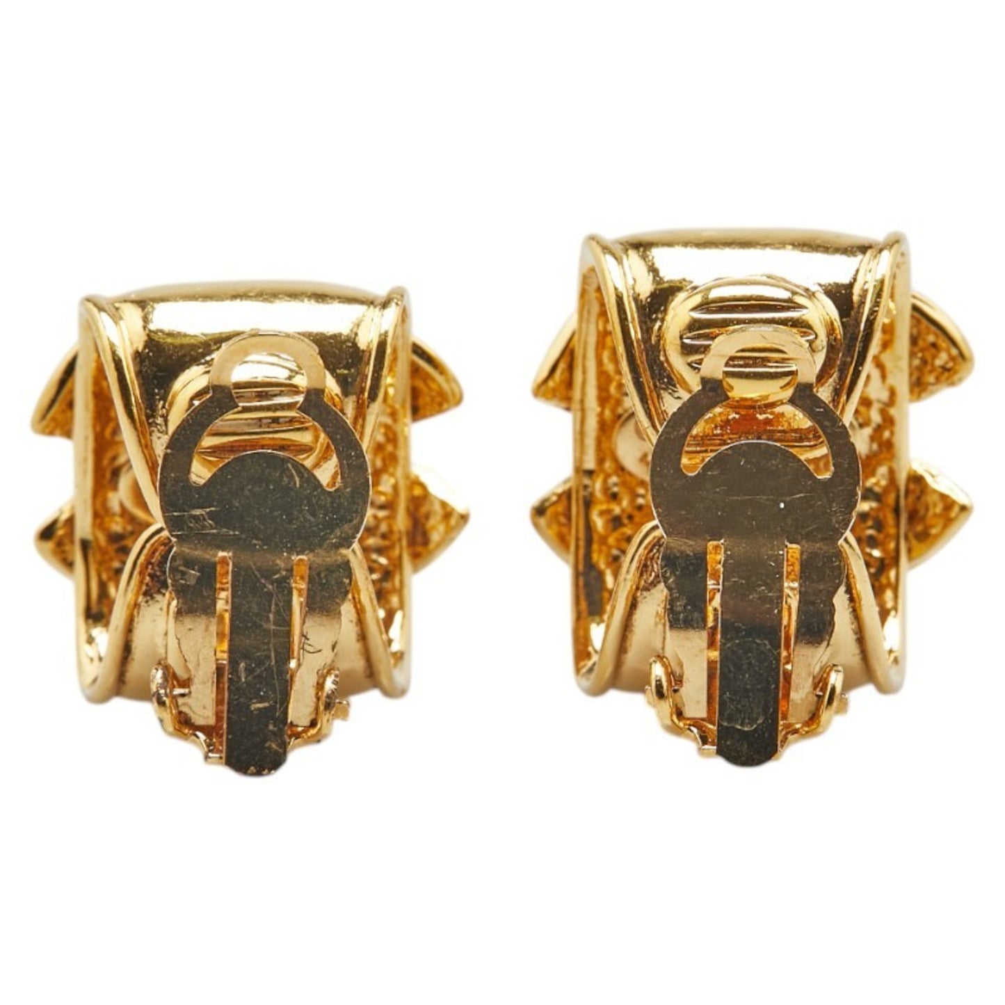 Chanel Gold Gold Plated Coco Mark