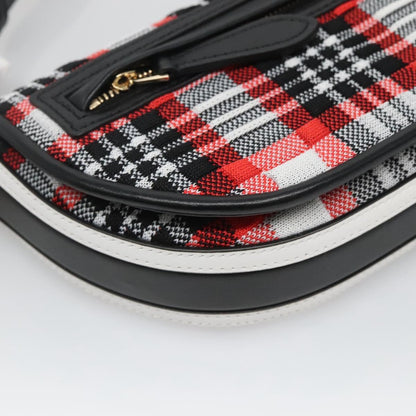 Burberry Red Canvas Olympia