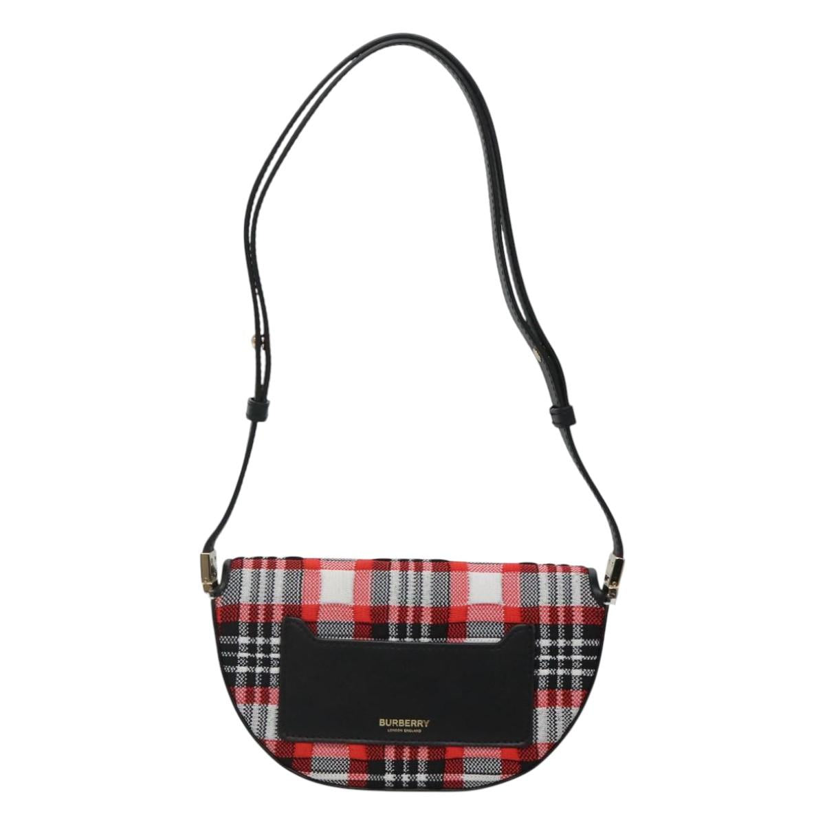 Burberry Red Canvas Olympia