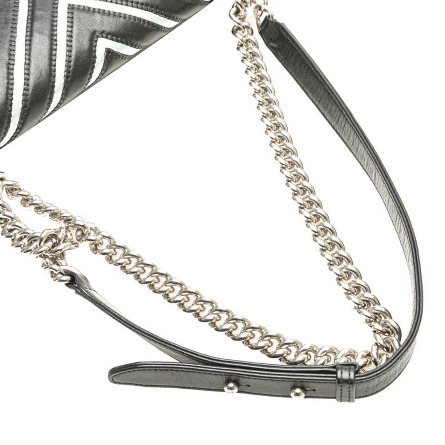 Chanel Black Leather Boy