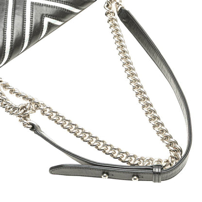 Chanel Black Leather Boy