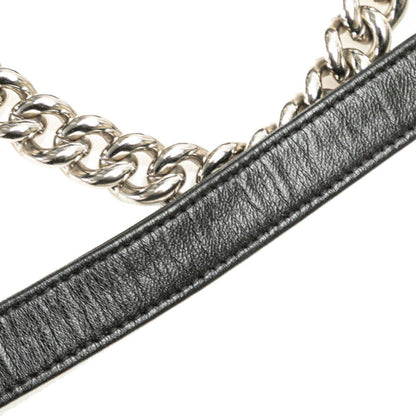 Chanel Black Leather Boy