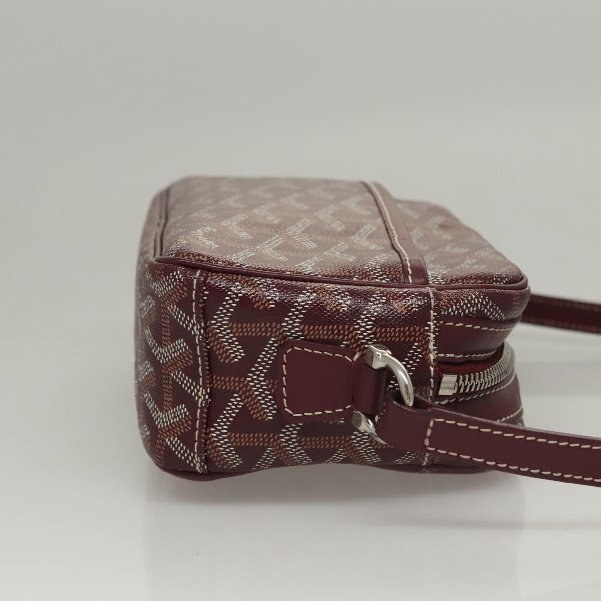 Goyard Red Canvas Cap Vert