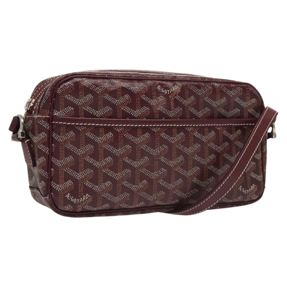 Goyard Red Canvas Cap Vert