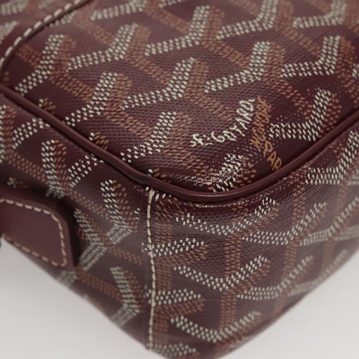 Goyard Red Canvas Cap Vert