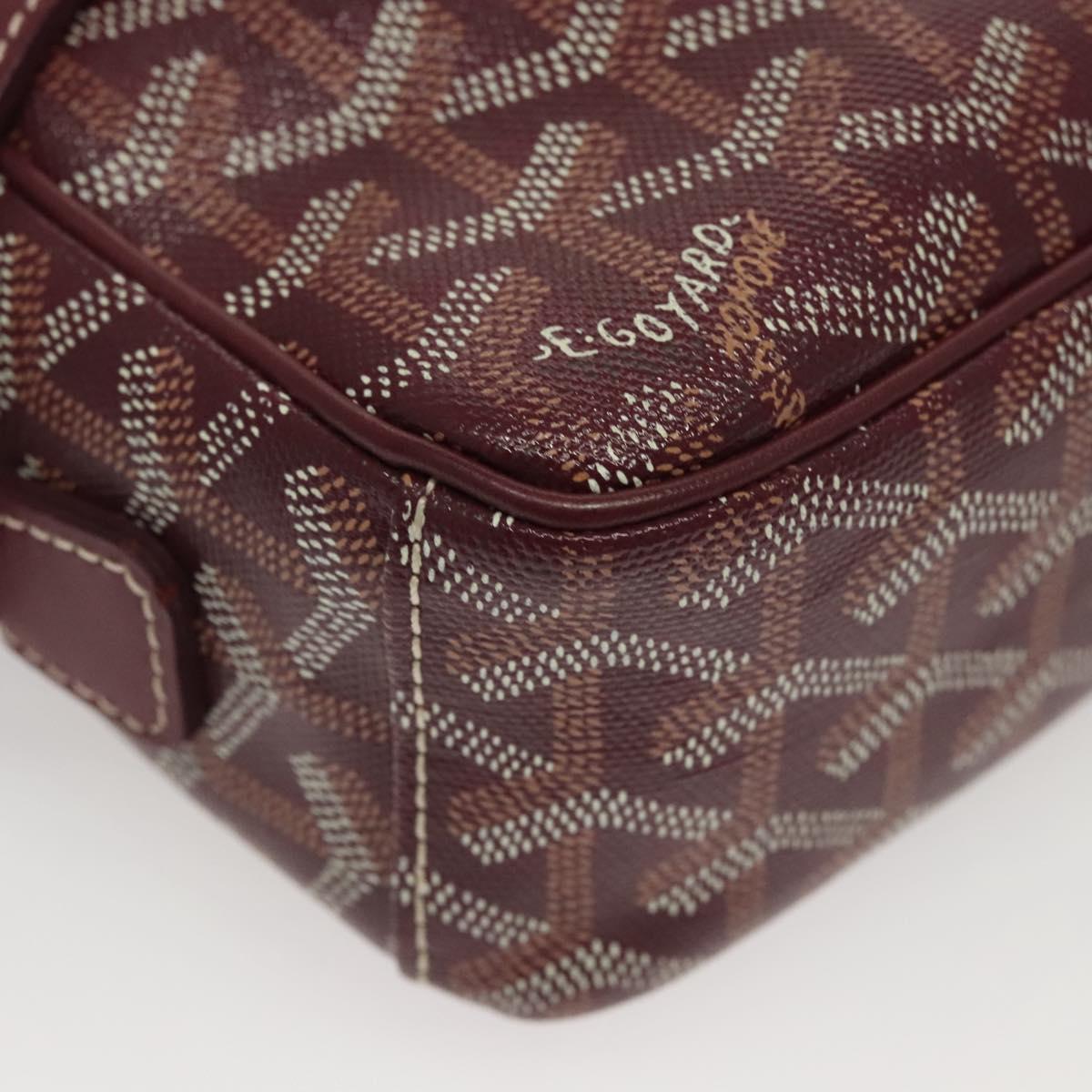 Goyard Red Canvas Cap Vert