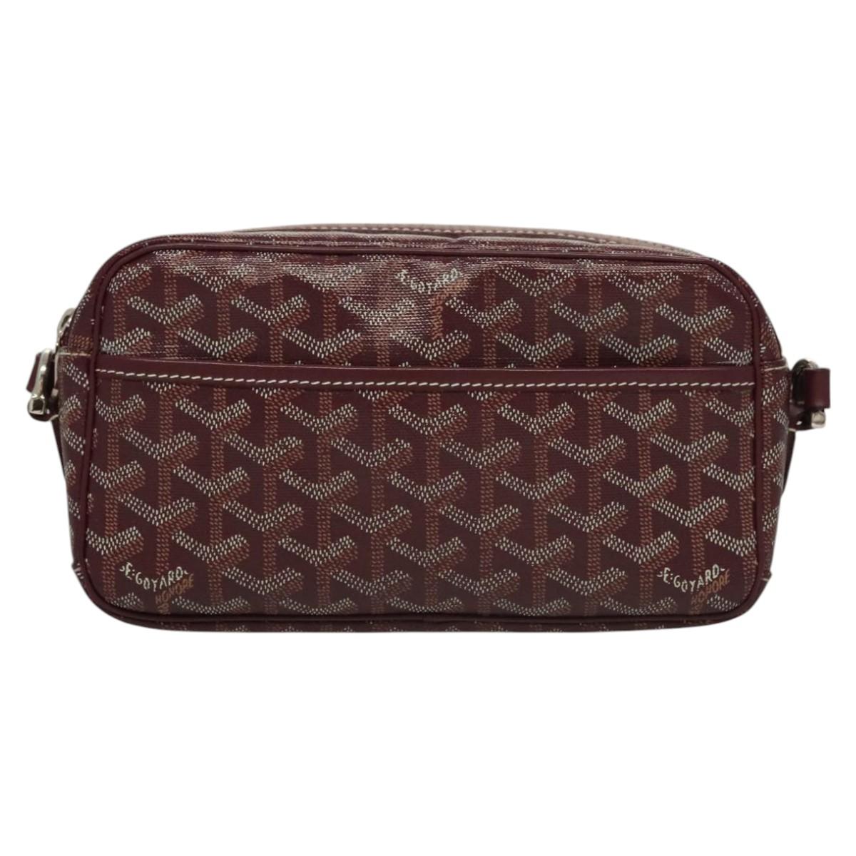 Goyard Red Canvas Cap Vert