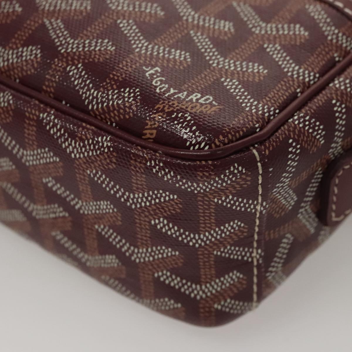 Goyard Red Canvas Cap Vert