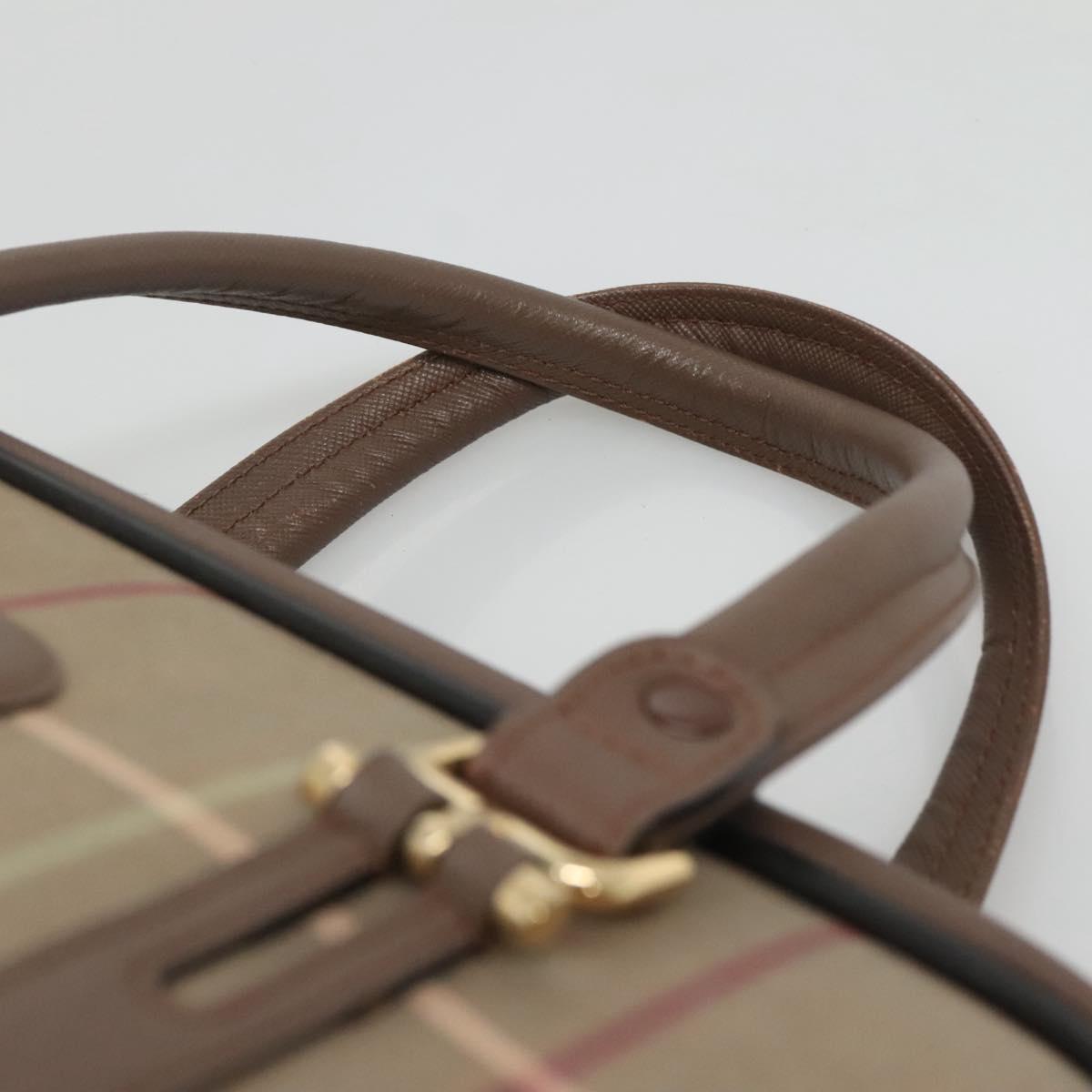Burberry Brown Canvas Nova Check