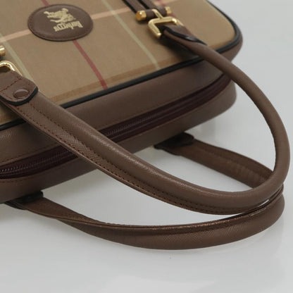 Burberry Brown Canvas Nova Check