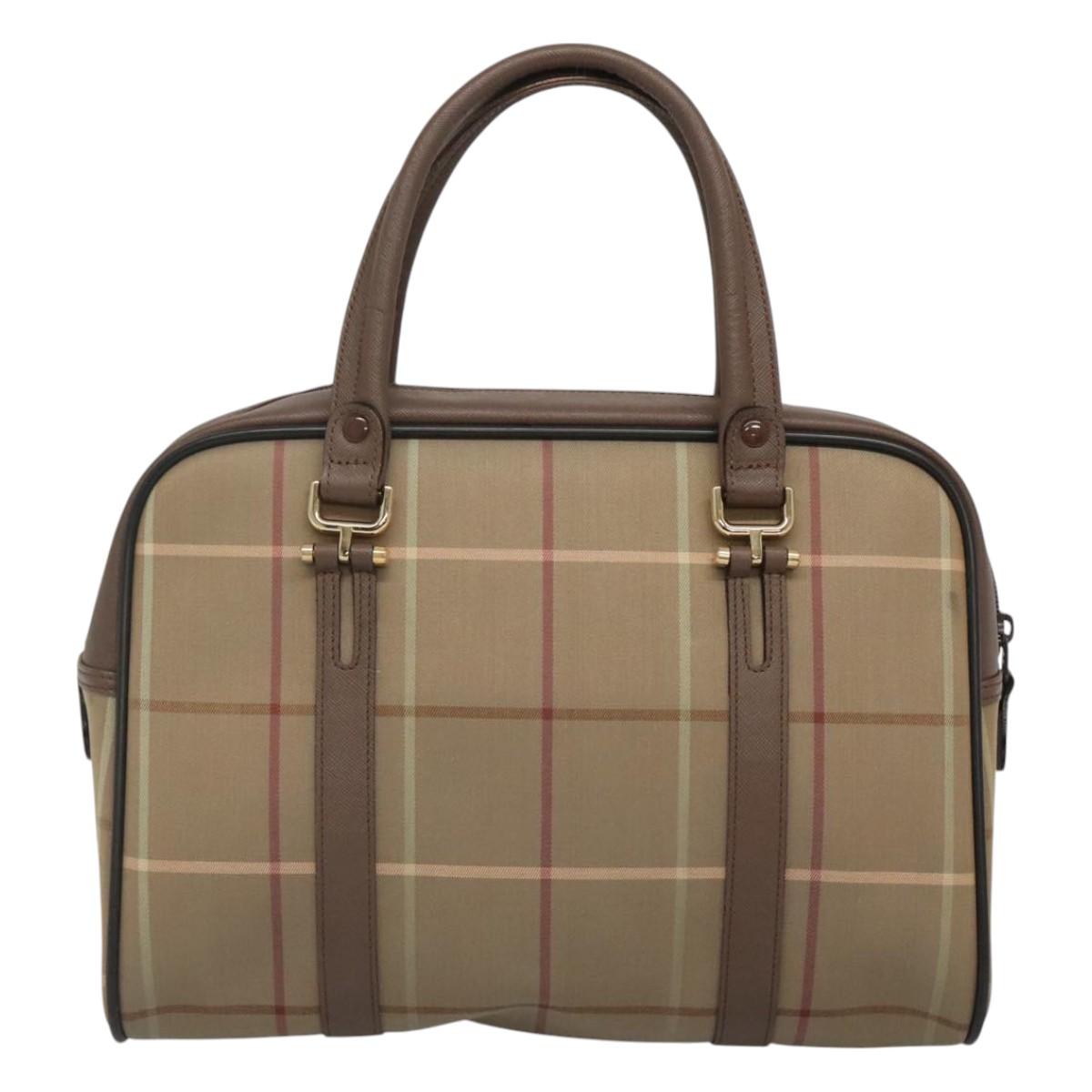 Burberry Brown Canvas Nova Check