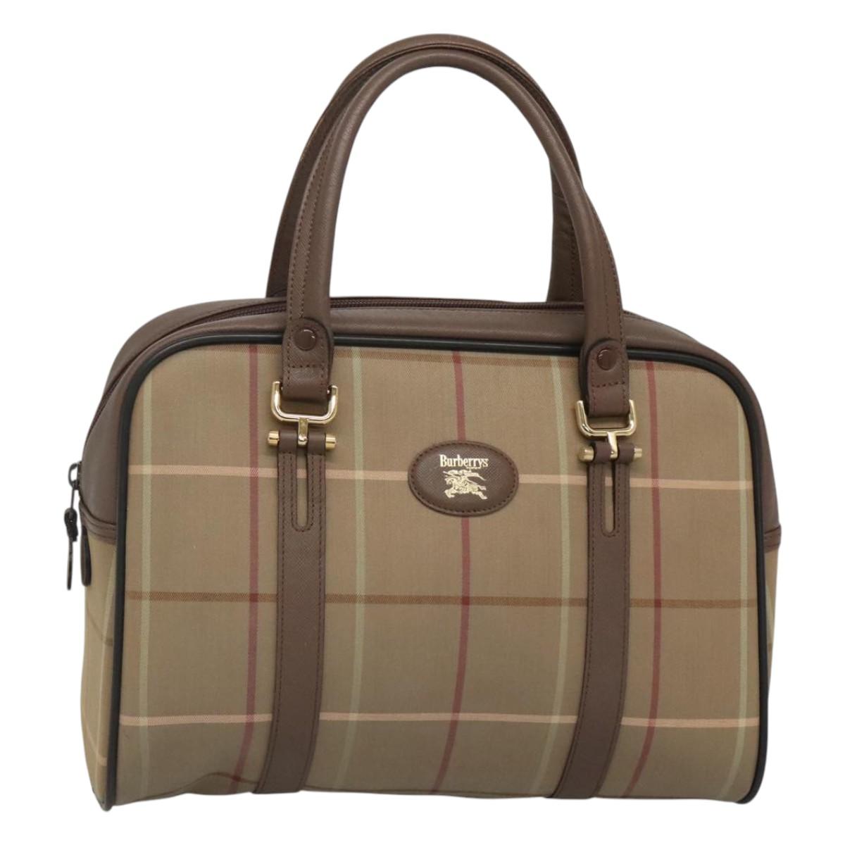 Burberry Brown Canvas Nova Check