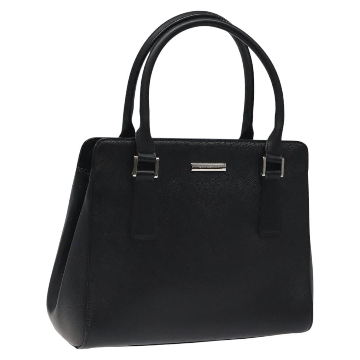 Burberry Black Leather -