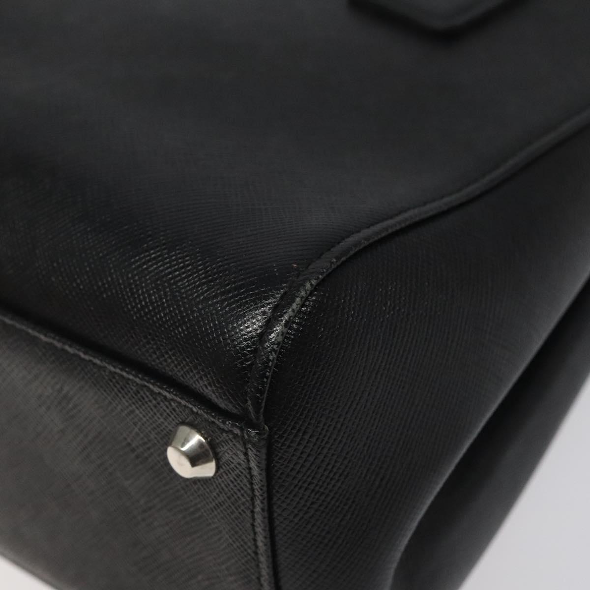 Burberry Black Leather -