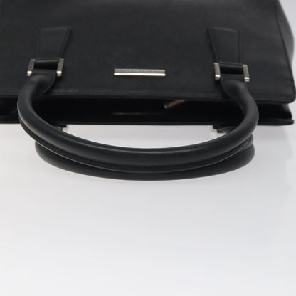 Burberry Black Leather -