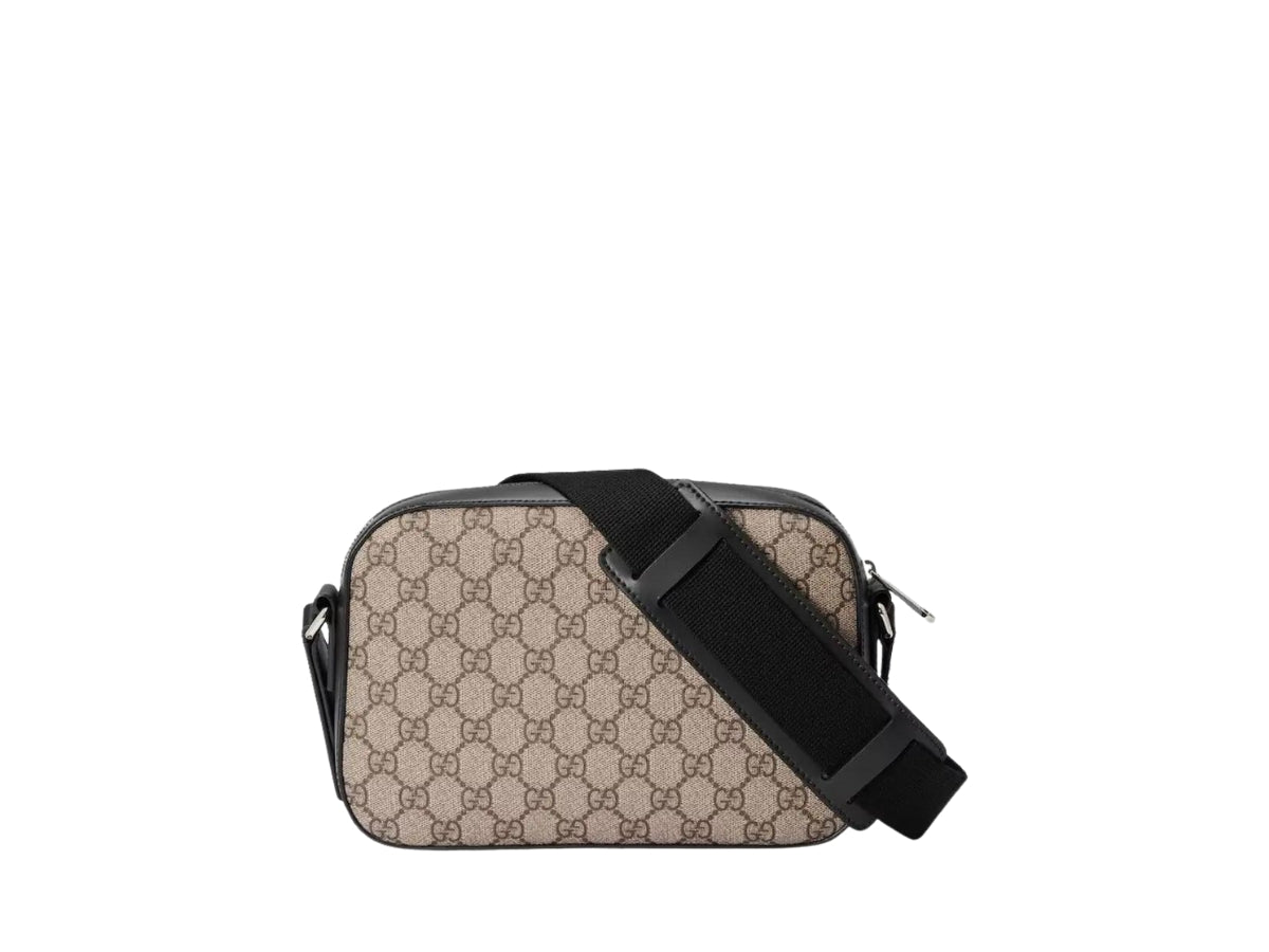 Gucci Brown Canvas Messenger