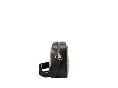 Gucci Brown Canvas Messenger