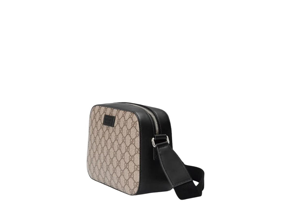 Gucci Brown Canvas Messenger