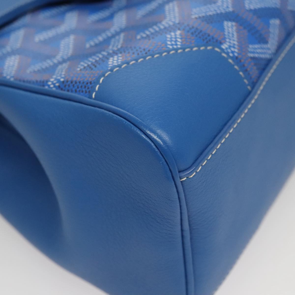 Goyard Blue Canvas Saigon