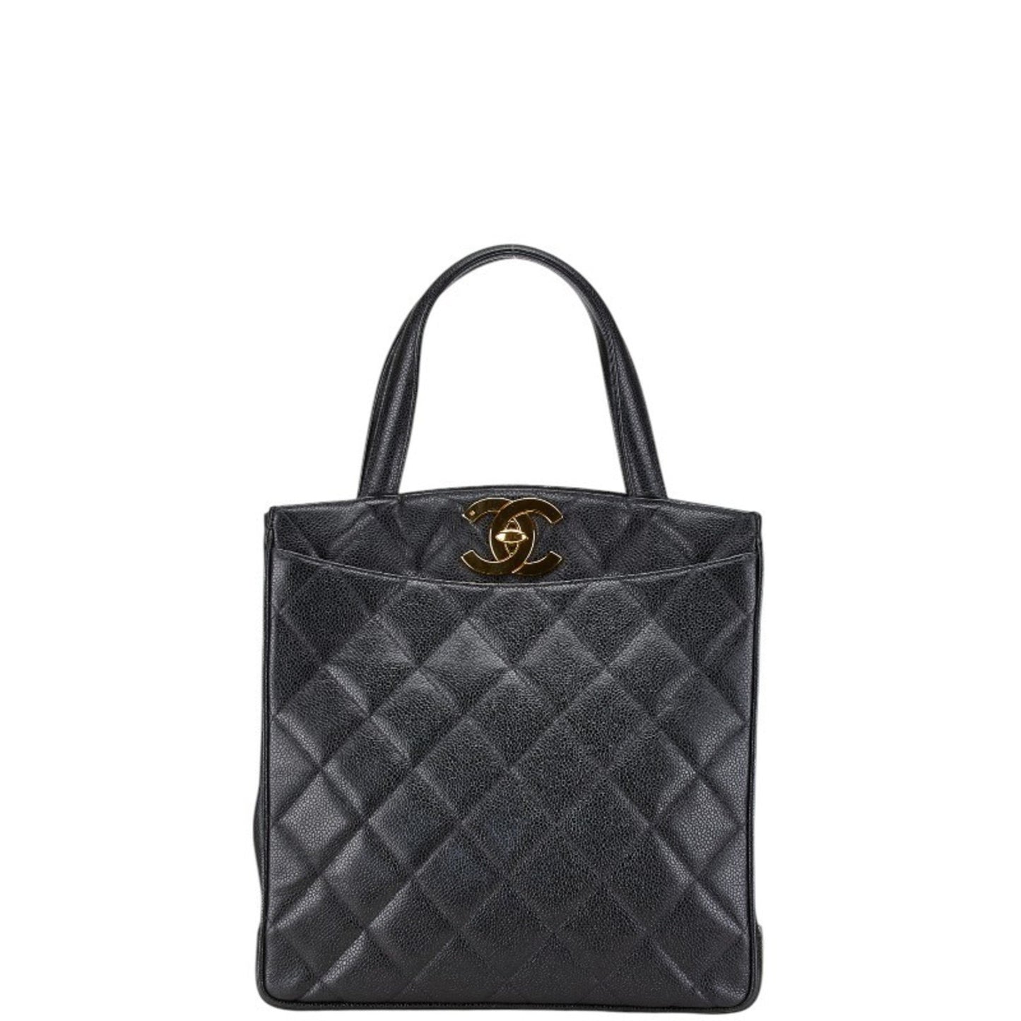 Chanel Black Leather Tote
