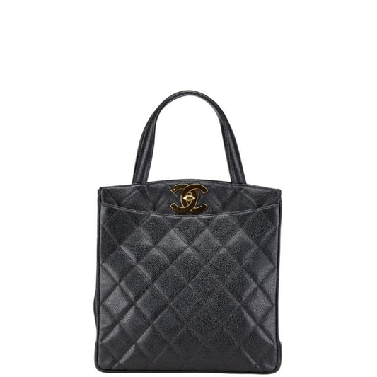 Chanel Black Leather Tote