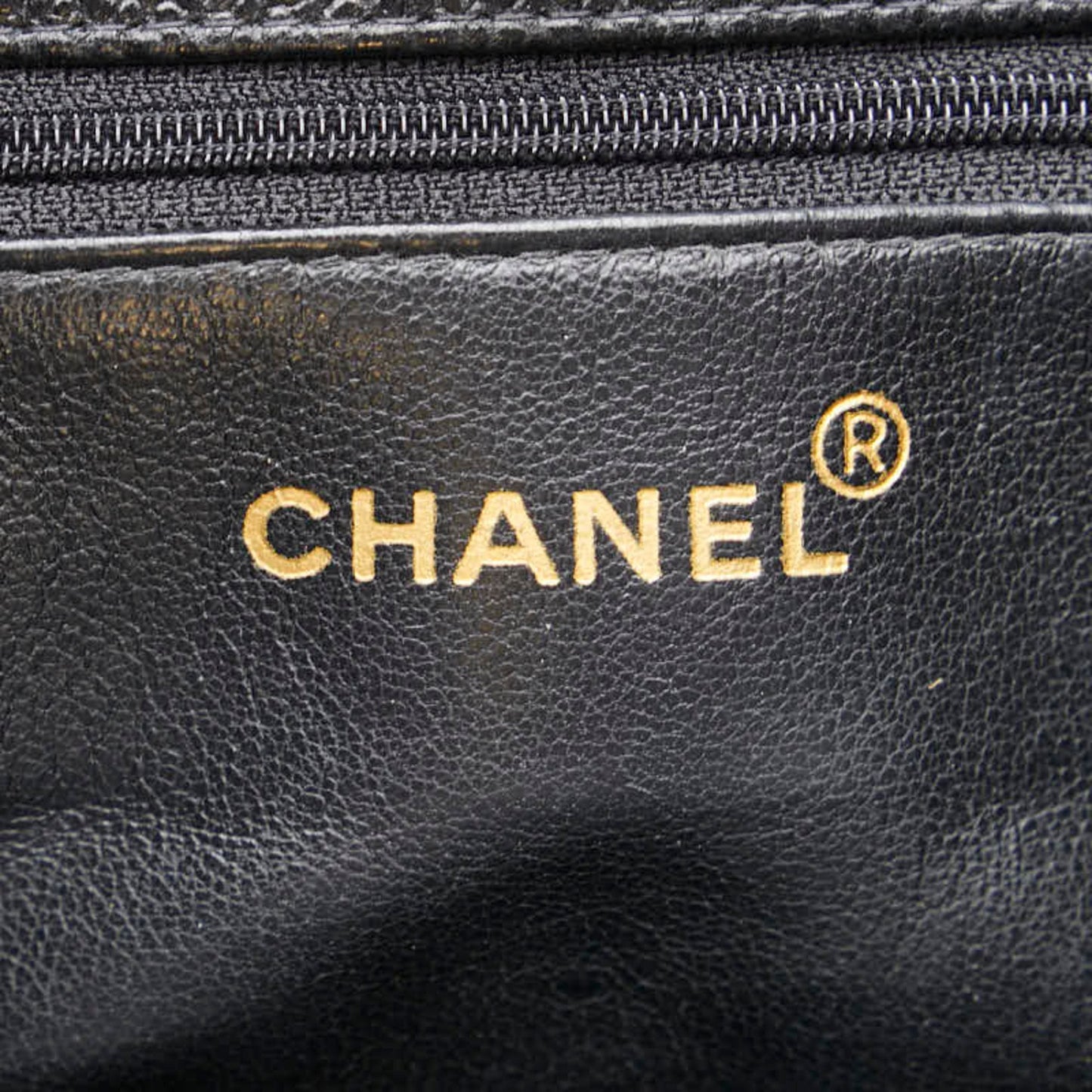 Chanel Black Leather Tote