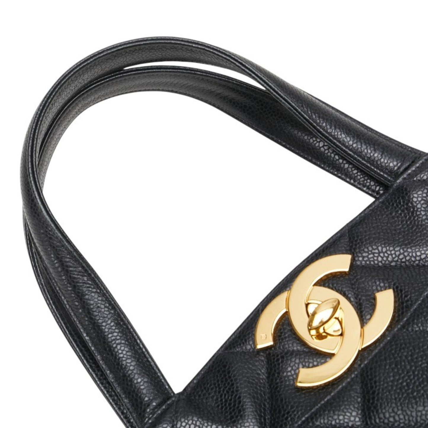 Chanel Black Leather Tote