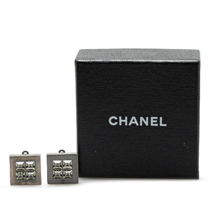 Chanel Silver Metal Coco Mark