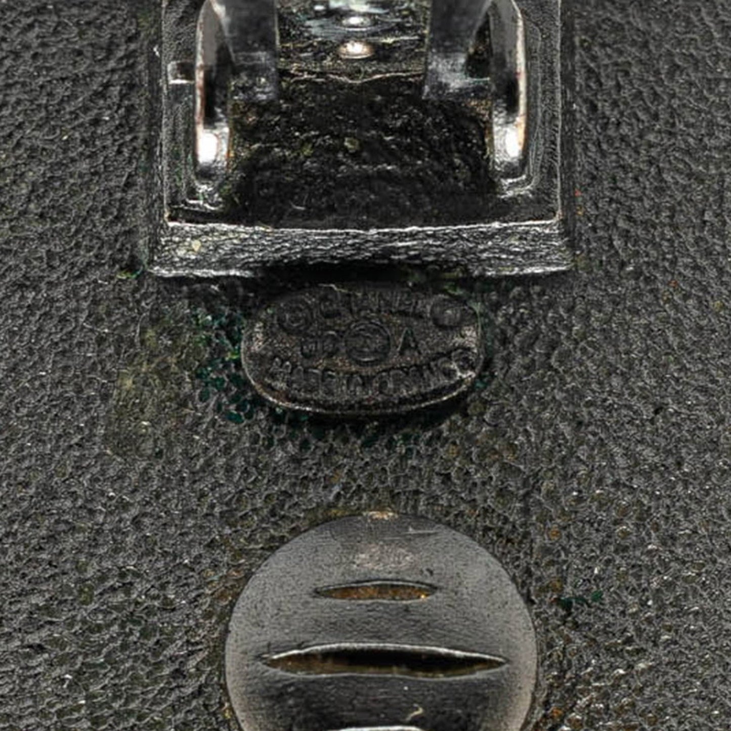 Chanel Silver Metal Coco Mark