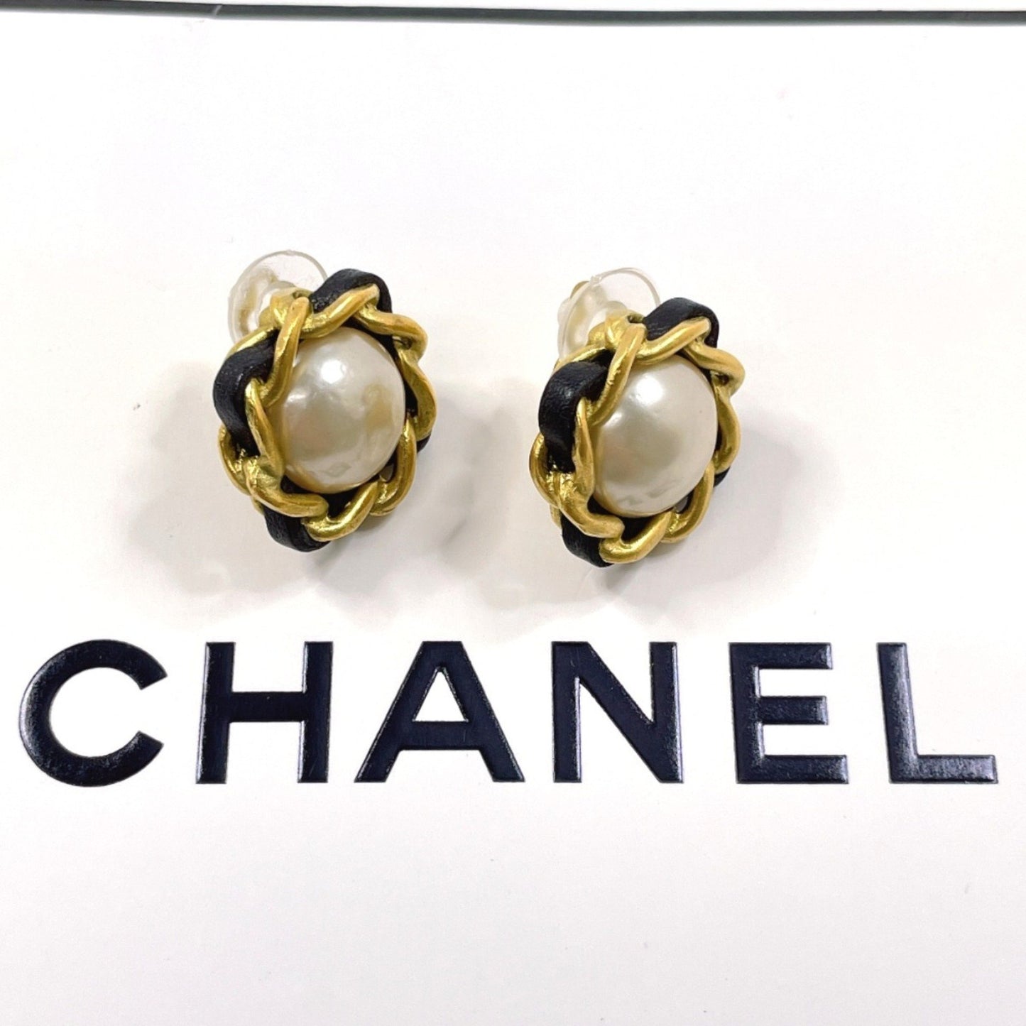 Chanel Gold Gold Plated Earring