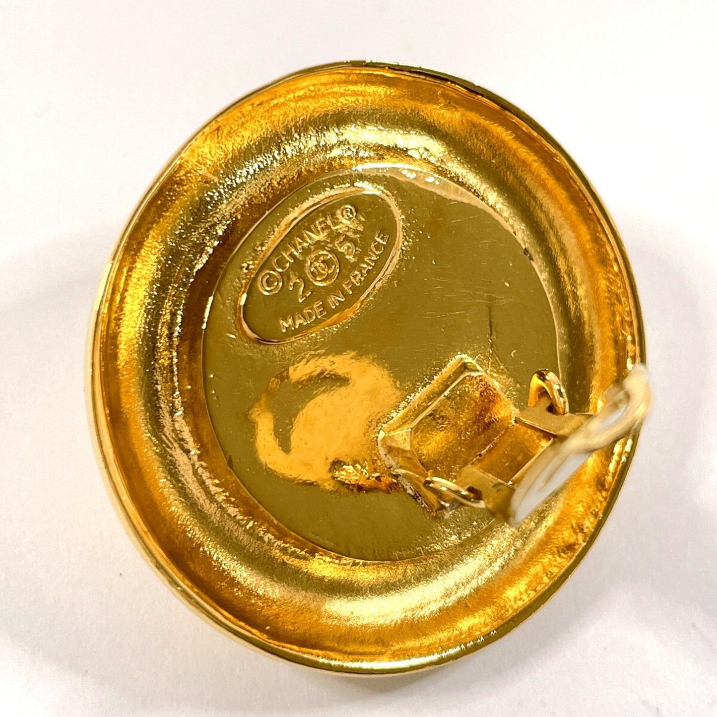 Chanel Gold Gold Plated Cambon