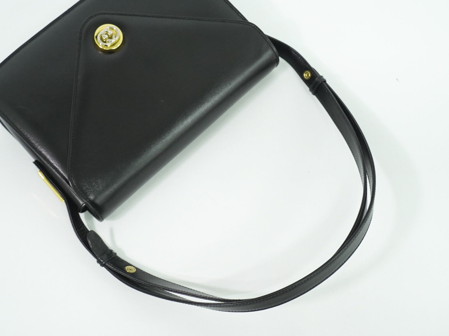 Gucci Black Leather Shoulder