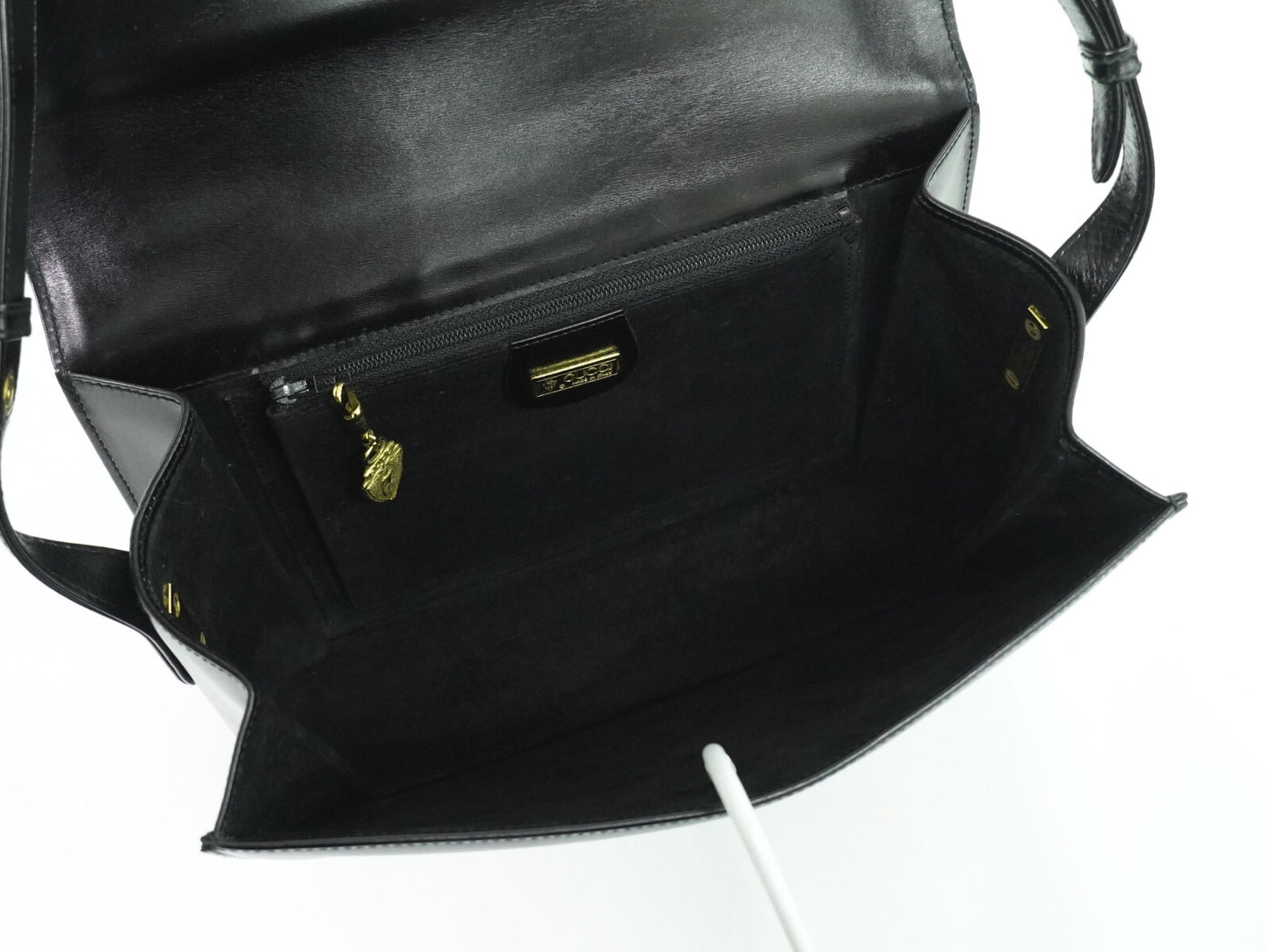 Gucci Black Leather Shoulder