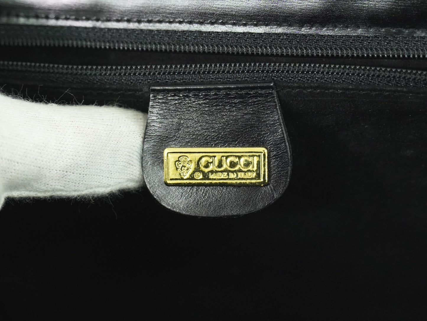 Gucci Black Leather Shoulder