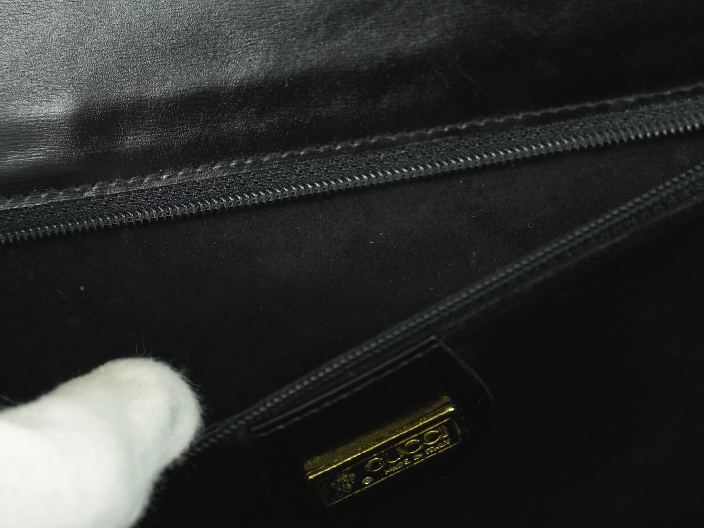 Gucci Black Leather Shoulder