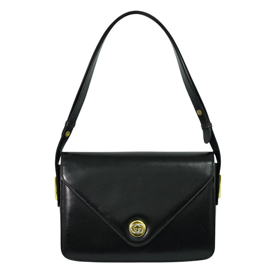 Gucci Black Leather Shoulder