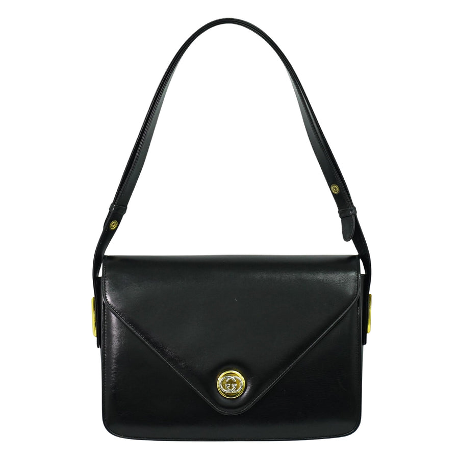 Gucci Black Leather Shoulder